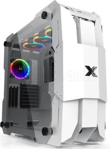 Photo de Boitier Grand Tour E-ATX Xigmatek X7 RGB avec panneaux vitrés (Blanc)