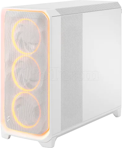 Photo de Boitier Grand Tour EE-ATX Fractal Design Meshify 3 XL Ambience Pro RGB avec panneau vitré (Blanc)