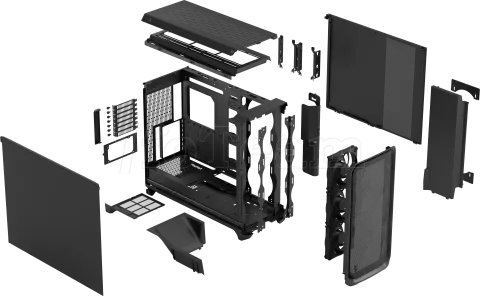 Photo de Boitier Grand Tour EE-ATX Fractal Design Meshify 3 XL (Noir)