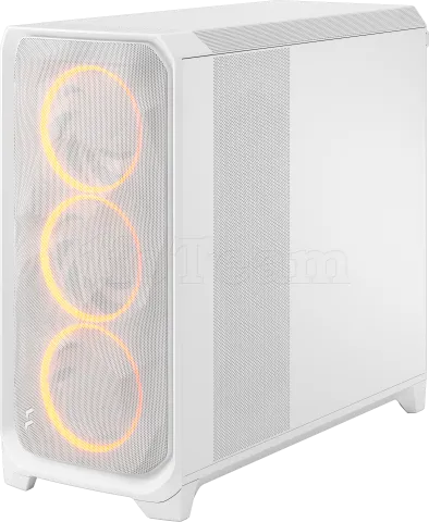 Photo de Boitier Grand Tour EE-ATX Fractal Design Meshify 3 XL RGB avec panneau vitré (Blanc)