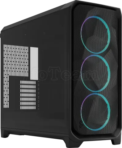 Photo de Boitier Grand Tour EE-ATX Fractal Design Meshify 3 XL RGB avec panneau vitré (Noir)