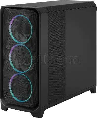 Photo de Boitier Grand Tour EE-ATX Fractal Design Meshify 3 XL RGB avec panneau vitré (Noir)