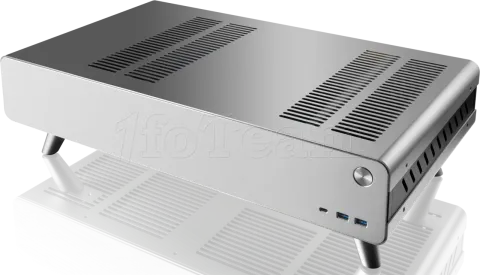 Photo de Boitier HTPC Mini-ITX Raijintek Pan Slim (Argent)