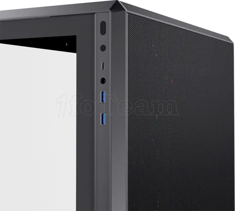 Photo de Boitier Micro ATX ATX Einarex ZM800 RGB avec panneaux vitrés (Noir)