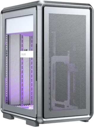 Photo de Boitier Micro ATX Cooler Master MasterFrame 400 Mesh avec panneau vitré (Argent)