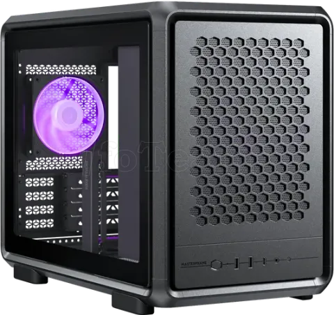 Photo de Boitier Micro ATX Cooler Master MasterFrame 400 Mesh avec panneau vitré (Noir)