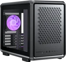 Photo de Boitier  Micro ATX  Cooler Master MasterFrame 400 Mesh avec panneau vitré (Noir)