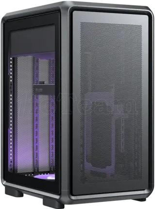 Photo de Boitier Micro ATX Cooler Master MasterFrame 400 Mesh avec panneau vitré (Noir)