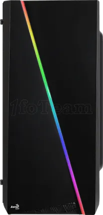 Photo de Boitier Micro Tour ATX AeroCool Cylon Mini-G RGB avec panneau vitré (Noir)