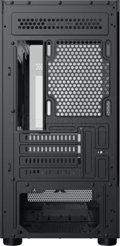 Photo de Boitier Micro Tour ATX Xigmatek Alphard M RGB avec panneaux vitrés (Noir)