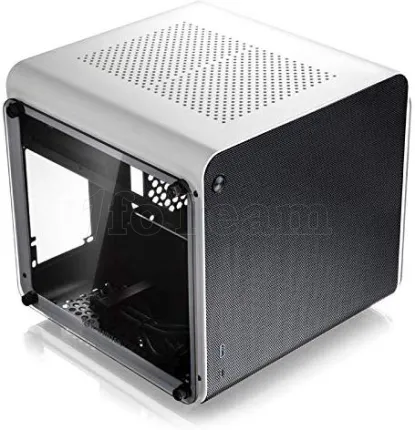 Photo de Boitier Mini ITX Raijintek Evo avec panneaux vitrés (Blanc)