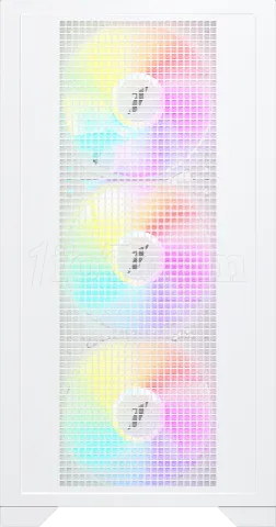 Photo de Boitier Mini Tour Micro ATX 1stPlayer Go2 RGB avec panneau vitré (Blanc)