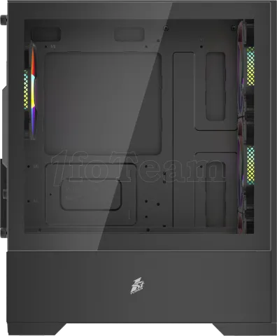 Photo de Boitier Mini Tour Micro ATX 1stPlayer Go2 RGB avec panneau vitré (Noir)