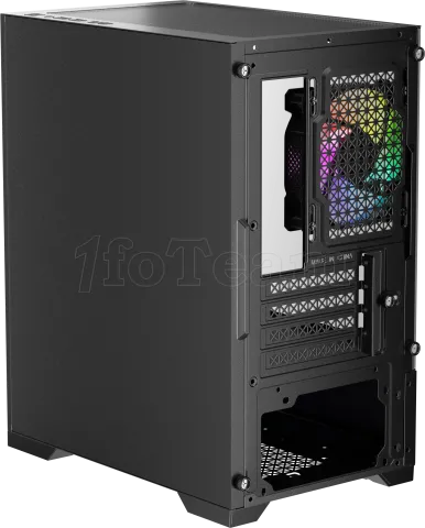 Photo de Boitier Mini Tour Micro ATX 1stPlayer Go2 RGB avec panneau vitré (Noir)