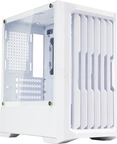 Photo de Boitier Mini Tour Micro ATX 1stPlayer H2 RGB avec panneau vitré (Blanc)