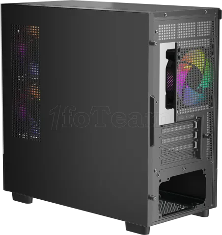 Photo de Boitier Mini Tour Micro ATX 1stPlayer Mi5 RGB avec panneaux vitrés (Noir)