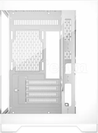 Photo de Boitier Mini Tour Micro ATX 1stPlayer MV5 RGB avec panneaux vitrés (Blanc)
