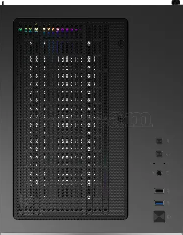 Photo de Boitier Mini Tour Micro ATX 1stPlayer MV5 RGB avec panneaux vitrés (Noir)