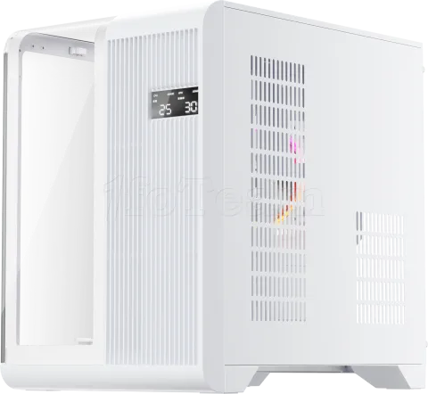 Photo de Boitier Mini Tour Micro ATX 1stPlayer RT5 RGB avec panneaux vitrés (Blanc)