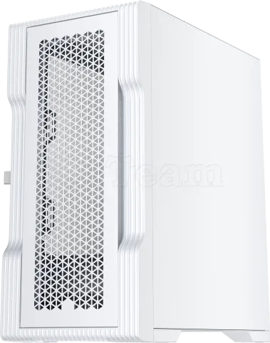 Photo de Boitier Mini Tour Micro ATX 1stPlayer T3 RGB avec panneau vitré (Blanc)