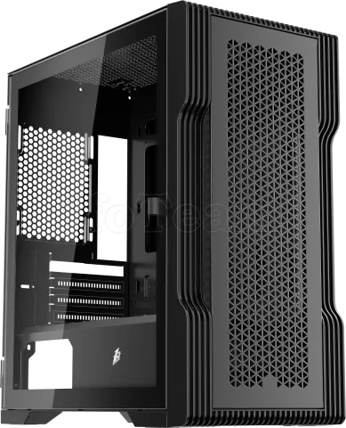 Photo de Boitier Mini Tour Micro ATX 1stPlayer T3 RGB avec panneau vitré (Noir)