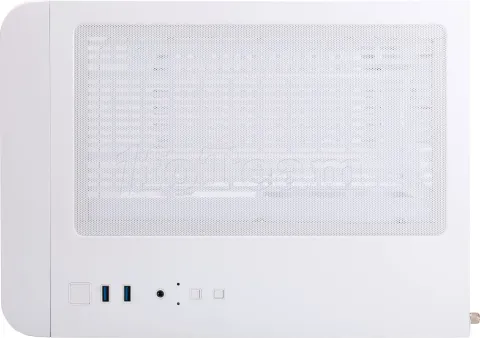 Photo de Boitier Mini Tour Micro ATX 1stPlayer UView 5 RGB avec panneaux vitrés (Blanc)