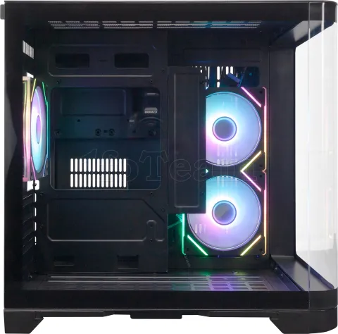Photo de Boitier Mini Tour Micro ATX 1stPlayer UView 5 RGB avec panneaux vitrés (Noir)