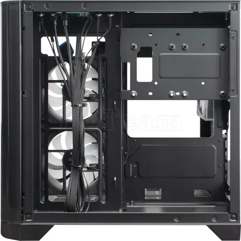 Photo de Boitier Mini Tour Micro ATX 1stPlayer UView 5 RGB avec panneaux vitrés (Noir)