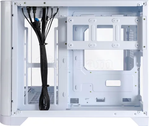 Photo de Boitier Mini Tour Micro ATX 1stPlayer UView 6 RGB avec panneaux vitrés (Blanc)
