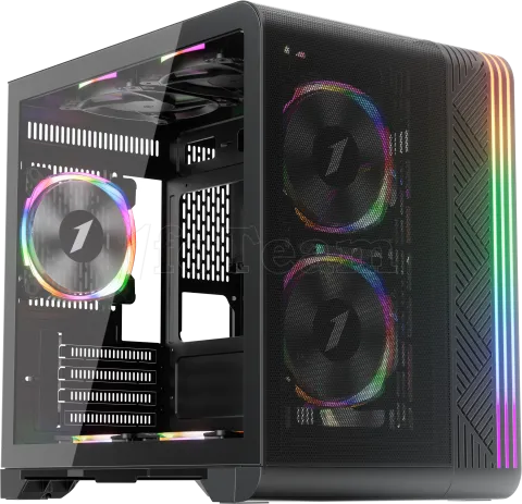 Photo de Boitier Mini Tour Micro ATX 1stPlayer VT5 RGB avec panneau vitré (Noir)