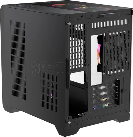 Photo de Boitier Mini Tour Micro ATX 1stPlayer VT5 RGB avec panneau vitré (Noir)