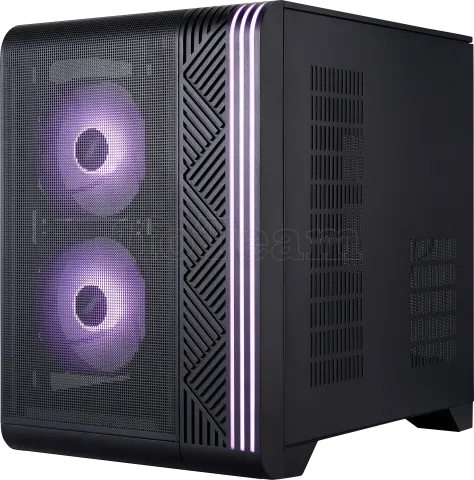 Photo de Boitier Mini Tour Micro ATX 1stPlayer VT5 RGB avec panneau vitré (Noir)