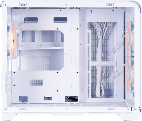 Photo de Boitier Mini Tour Micro ATX 1stPlayer VT6 RGB avec panneau vitré (Blanc)