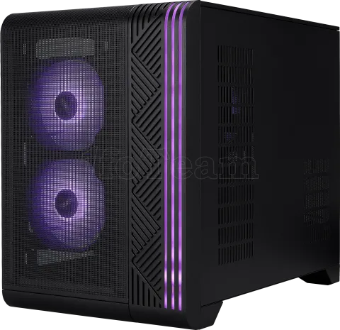 Photo de Boitier Mini Tour Micro ATX 1stPlayer VT6 RGB avec panneau vitré (Noir)