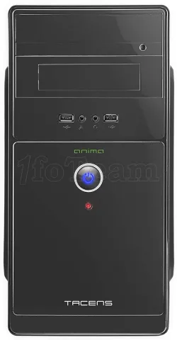 Photo de Boitier Mini Tour Micro ATX Anima AC0500 avec alimentation 500W (Noir)