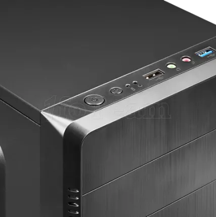 Photo de Boitier Mini Tour Micro ATX Anima ACM500 avec alimentation 500W (Noir)