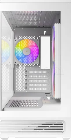 Photo de Boitier Mini Tour Micro ATX Antec C2M RGB avec panneaux vitrés (Blanc)