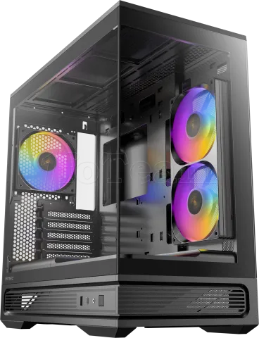 Photo de Boitier Mini Tour Micro ATX Antec C2M RGB avec panneaux vitrés (Noir)