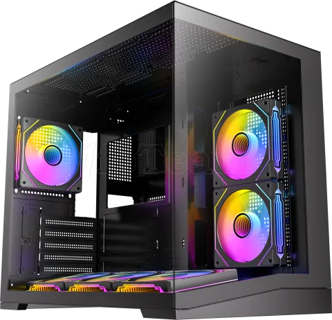 Photo de Boitier Mini Tour Micro ATX Antec CX M3 RGB avec panneaux vitré (Noir)