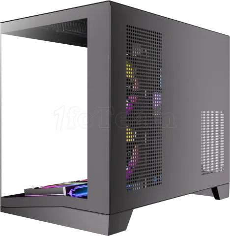 Photo de Boitier Mini Tour Micro ATX Antec CX M3 RGB avec panneaux vitré (Noir)