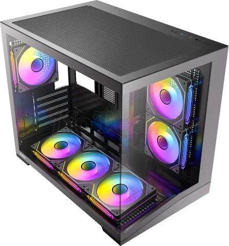 Photo de Boitier Mini Tour Micro ATX Antec CX M3 RGB avec panneaux vitré (Noir)