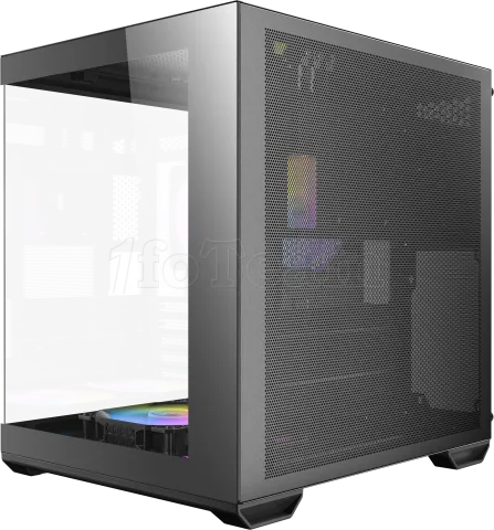 Photo de Boitier Mini Tour Micro-ATX Antec CX60M RGB avec panneaux vitrés (Noir)