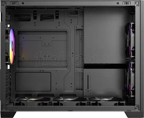 Photo de Boitier Mini Tour Micro ATX Antec Flux M RGB avec panneau vitré (Noir)