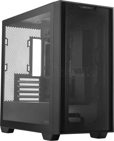 Photo de Boitier Mini Tour Micro ATX Asus A21 avec panneaux vitrés (Noir)