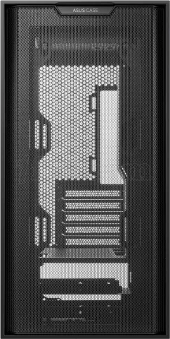 Photo de Boitier Mini Tour Micro ATX Asus A21 avec panneaux vitrés (Noir)