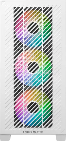 Photo de Boitier Mini Tour Micro ATX Cooler Master Elite 301 RGB avec panneau vitré (Blanc)