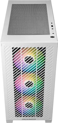 Photo de Boitier Mini Tour Micro ATX Cooler Master Elite 301 RGB avec panneau vitré (Blanc)