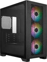 Photo de Boitier Mini Tour Micro ATX Cooler Master Elite 301 RGB avec panneau vitré (Noir)