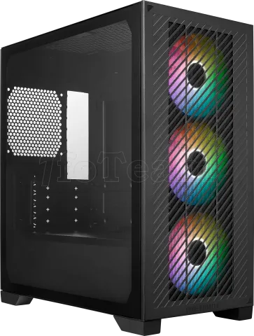 Photo de Boitier Mini Tour Micro ATX Cooler Master Elite 301 RGB avec panneau vitré (Noir)