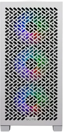 Photo de Boitier Mini Tour Micro ATX Cooler Master Elite 302 RGB avec panneau vitré (Blanc)
